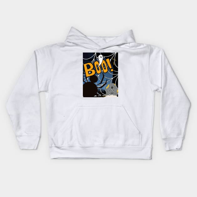 boo Kids Hoodie by ANYIN